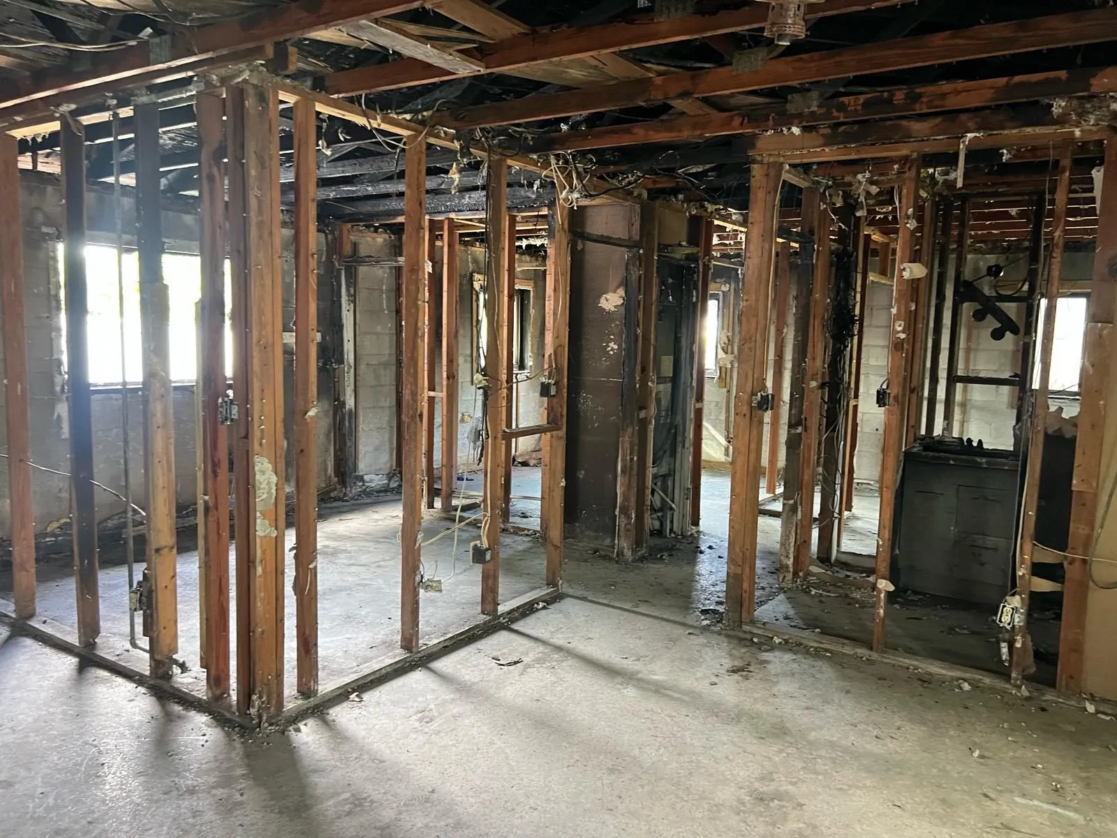 A house we bought in Florida, photographed as we found it